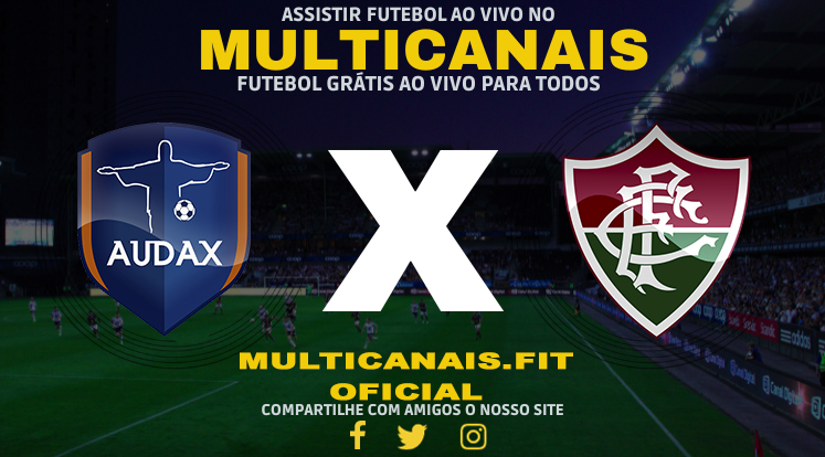 Assistir Audax Rio x Fluminense Ao Vivo Online HD 25/01/2024