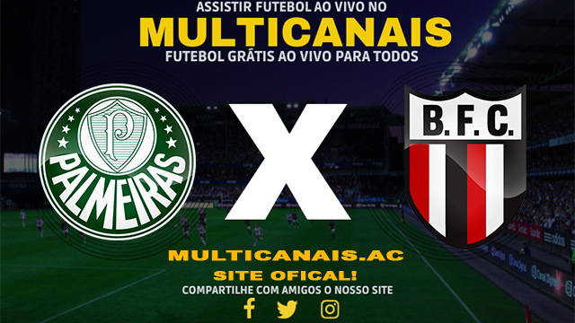 Assistir Palmeiras x Botafogo SP AO VIVO Online 09/03/2024