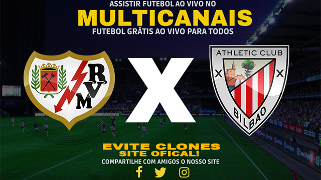 Assistir Rayo Vallecano x Athletic Club AO VIVO Online 25/05/2024