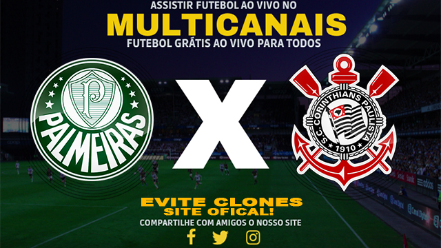 Assistir Palmeiras x Corinthians AO VIVO Online 09/06/2024