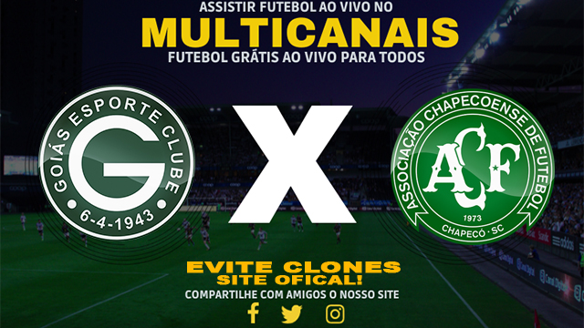 Assistir Goiás x Chapecoense AO VIVO Online 06/07/2024