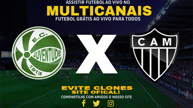 Assistir Juventude x Atlético-MG AO VIVO Online 16/07/2024