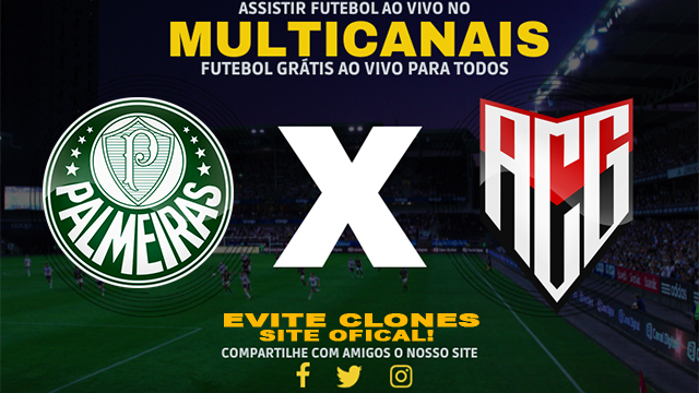 Assistir Palmeiras x Atlético GO AO VIVO Online 11/07/2024