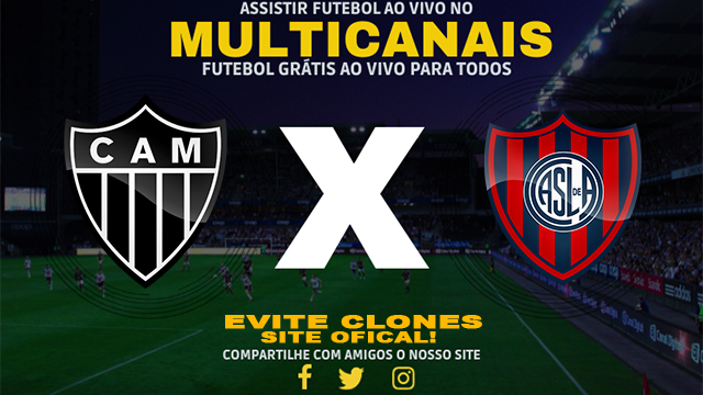 Assistir Atlético-MG x San Lorenzo AO VIVO Online 20/08/2024