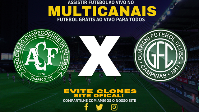 Assistir Chapecoense x Guarani AO VIVO Online 17/08/2024