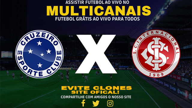 Assistir Cruzeiro x Internacional AO VIVO Online 28/08/2024