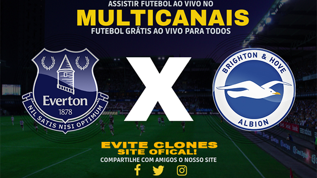 Assistir Everton x Brighton AO VIVO Online 17/08/2024