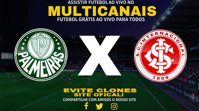 Assistir Palmeiras x Internacional AO VIVO Online 18/08/2024