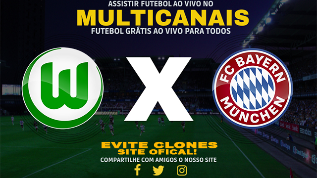 Assistir Wolfsburg x Bayern de Munique AO VIVO Online 25/08/2024